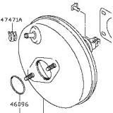 Brake servo / booster 47210-4A00L NISSAN PIXO 2009-