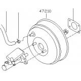 Brake servo / booster 47210-CK000 NISSAN QUEST 2003-2009