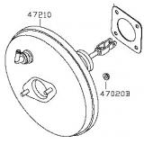 Brake servo / booster 47210-ET000  47210-ET00A NISSAN SENTRA 2006-2012