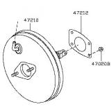 Brake servo / booster D7210-JN00B NISSAN TEANA 2008-