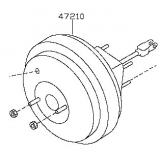 Brake servo / booster 47210-ZP04B NISSAN XTERRA 2005-