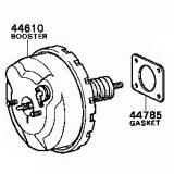 Brake servo / booster 44610-87622 TOYOTA BULIZZARD 1982-1984