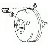 Brake booster 44610-21120 TOYOTA CALDINA 2002-