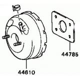 Brake servo / booster 44610-16290 44610-16440 TOYOTA COROLLA 2 1990-1994