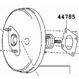 Brake servo / booster 44610-52480 TOYOTA RACTIS 2005-