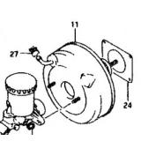 Brake booster / servo 51300-70A41 SUZUKI SAMURAI