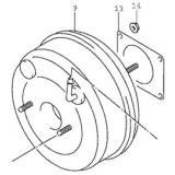 Brake booster / servo 51300-65D00 SUZUKI GRAND VITARA