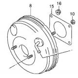 Brake booster / servo 51300-60G00  51300-61G00 SUZUKI BALENO