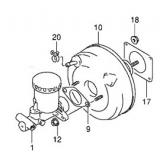 Brake booster / servo 51300-60A30  51300-60A60 SUZUKI VITARA SE416