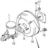 Brake booster / servo 51300-56B00 SUZUKI VITARA SE416