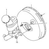 Brake booster / servo 51300-55G00  51300-55GC0 SUZUKI LIANA RH418