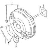 Power booster 3C2614106L VOLKSWAGEN CADDY  2010-