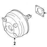 2012 - Hyundai Veracruz/ Equus 59110-3M000 Brake booster( servo )