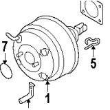 2010 - Hyundai Genesis Coupe 59110-2M300 Brake booster( servo )