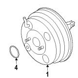 2013 - Hyundai Azera 59110-3V001 Brake booster( servo )