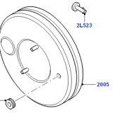 2004-2010 Ford Focus /Focus C-MAX / Focus Cabriolet 1368560  1368561  Brake booster( servo )