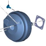 2011-  Ford Focus (CB8) 1693905  1694247  Brake booster( servo )