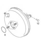 OPEL AGILA-B 2008 - BRAKE SERVO ASSY 4700614 4711665  4700615