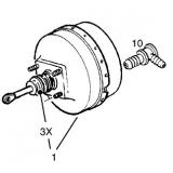 OPEL SINTRA 1997-1999 BRAKE SERVO ASSY 544148 544078 544727