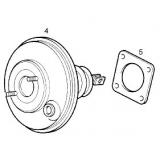 OPEL TIGRA-B 2004 -  BRAKE SERVO ASSY 5544002