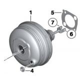 BMW 7' F02 sedan ALPINA B7L (USA)  Power brake booster 34336790454