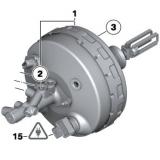 BMW X6 E72 SAC Hybrid X6 (USA) Power brake 34336788805