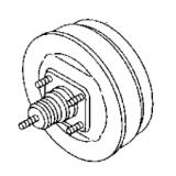 S49K-43-800 S46D-43-800A MAZDA E2200 1999 08.1999 VACUUM POWER ASSIST