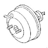 BF81-43-800C BF67-43-800 BK64-43-800 MAZDA 323WAGON 1987- BREMSKRAFTVERSTAERKER