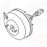 JKC 221-02005 Master VAC (M45) / Brake booster / Servo freno NISSAN PATROL [Y60]