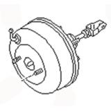 JKC 813-01254  813-01257 Master VAC / Brake booster / Servo freno NISSAN KING CAB [D21]