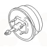 JKC 852-01606  852-01613 Master VAC / Brake booster / Servo freno NISSAN CABSTAR [F23]