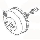 JKC 854-01702 Master VAC / Brake booster / Servo freno NISSAN PATROL [Y60]