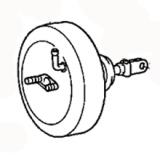 JKC 804-00100  804-00102 Master VAC / Brake booster / Servo freno MITSUBISHI STARION  02.1982-03.1990