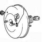 JKC 813-03302  813-03307   Master VAC / Brake booster / Servo freno MITSUBISHI CHARIOT 01.1983-03.1991