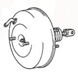 JKC 817-03100  817-03102 Master VAC / Brake booster / Servo freno MITSUBISHI GALANT  12.1987-10.1992