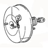 JKC 813-03325 Master VAC / Brake booster / Servo freno MITSUBISHI ETERNA SIGMA