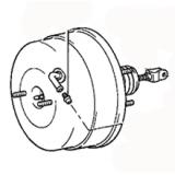 JKC 818-03102 Master VAC / Brake booster / Servo freno MITSUBISHI DEBONAIR V 07.1986-07.1992