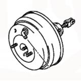 JKC 833-03000  833-03001 Master VAC / Brake booster / Servo freno MITSUBISHI PAJERO 10.1990-11.1999