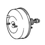 JKC 814-03501 Master VAC / Brake booster / Servo freno MITSUBISHI L200  07.1991-03.2001