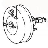 JKC 814-03503 Master VAC / Brake booster / Servo freno MITSUBISHI PAJERO / MONTERO