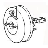 JKC 817-03300 Master VAC / Brake booster / Servo freno MITSUBISHI MONTERO  01.1983-04.1991