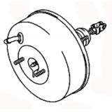 JKC 814-03116 Master VAC / Brake booster / Servo freno MITSUBISHI ECLIPSE  05.1988-05.1994 