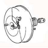 JKC 814-03117 Master VAC / Brake booster / Servo freno MITSUBISHI ETERNA 08.1988-03.1992