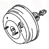 JKC 852-03302  852-03306 Master VAC / Brake booster / Servo freno MITSUBISHI CHARIOT 03.1991-09.1997