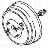 JKC 834-03401  834-03407 Master VAC / Brake booster / Servo freno MITSUBISHI DELICA SPACE GEAR / CAR...