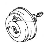 JKC 854-03011  854-03502 Master VAC / Brake booster / Servo freno MITSUBISHI GALANT / ETERNA 
