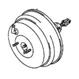JKC 854-03203  854-03207 Master VAC / Brake booster / Servo freno MITSUBISHI DIAMANTE  02.1991-03.1996 