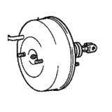 JKC 852-03403  852-03406  852-03416 Master VAC / Brake booster / Servo freno MITSUBISHI L200