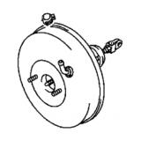 JKC 834-03107 Master VAC / Brake booster / Servo freno MITSUBISHI GALANT  11.1992-10.1996