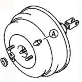 JKC 864-03502  864-03507 Master VAC / Brake booster / Servo freno MITSUBISHI LANCER, LANCER CEDIA 